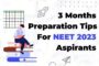 NEET 2023 Time Management Strategy